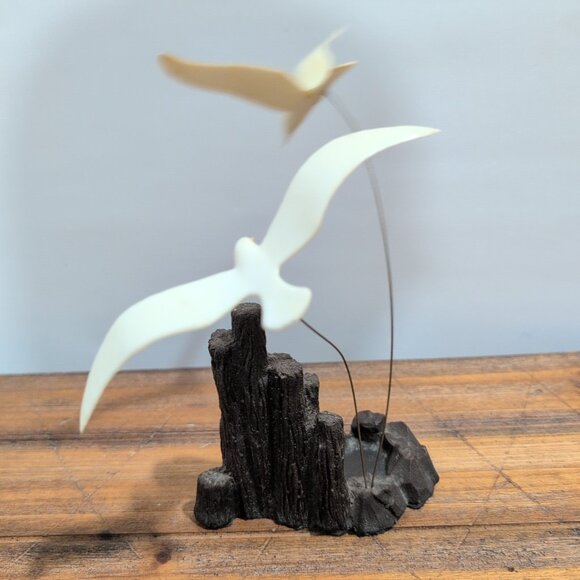 Vintage Mid Century Modern Seagull Art New Designs Inc Made In USA - Picture 5 of 6